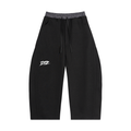 Plaid Waistband Barrel Sweatpants